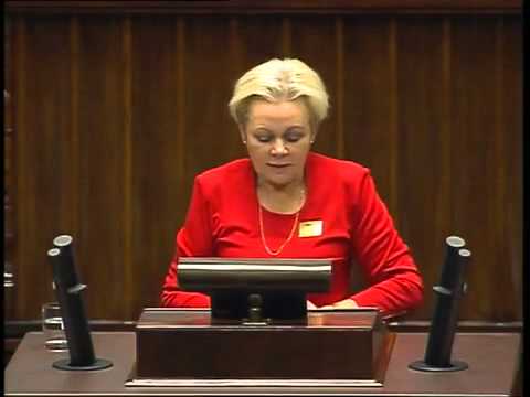 Krystyna Skowrońska sprostowuje wypowiedź posła Szeligi
