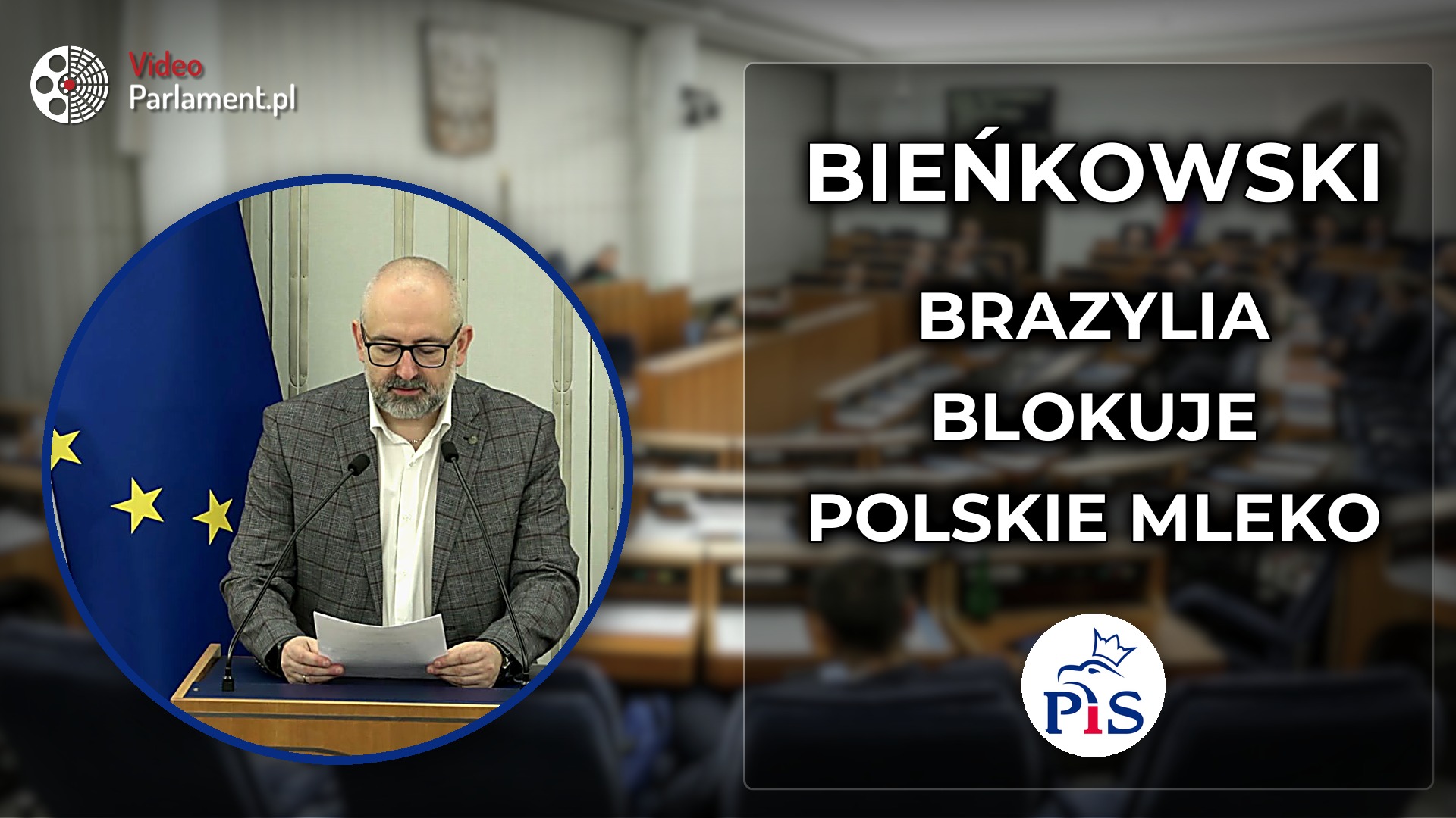 Krzysztof Bieńkowski - Polskie mleko kontra bariery w Brazylii