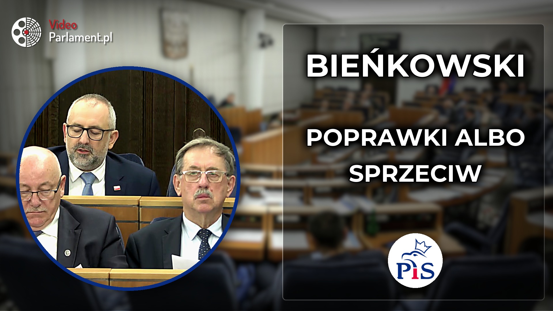 Krzysztof Bieńkowski stawia warunek przy głosowaniu nad ustawą