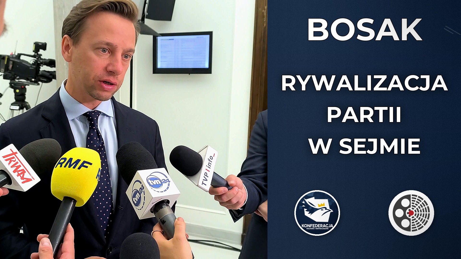 Krzysztof Bosak: chodzi o rywalizację partii