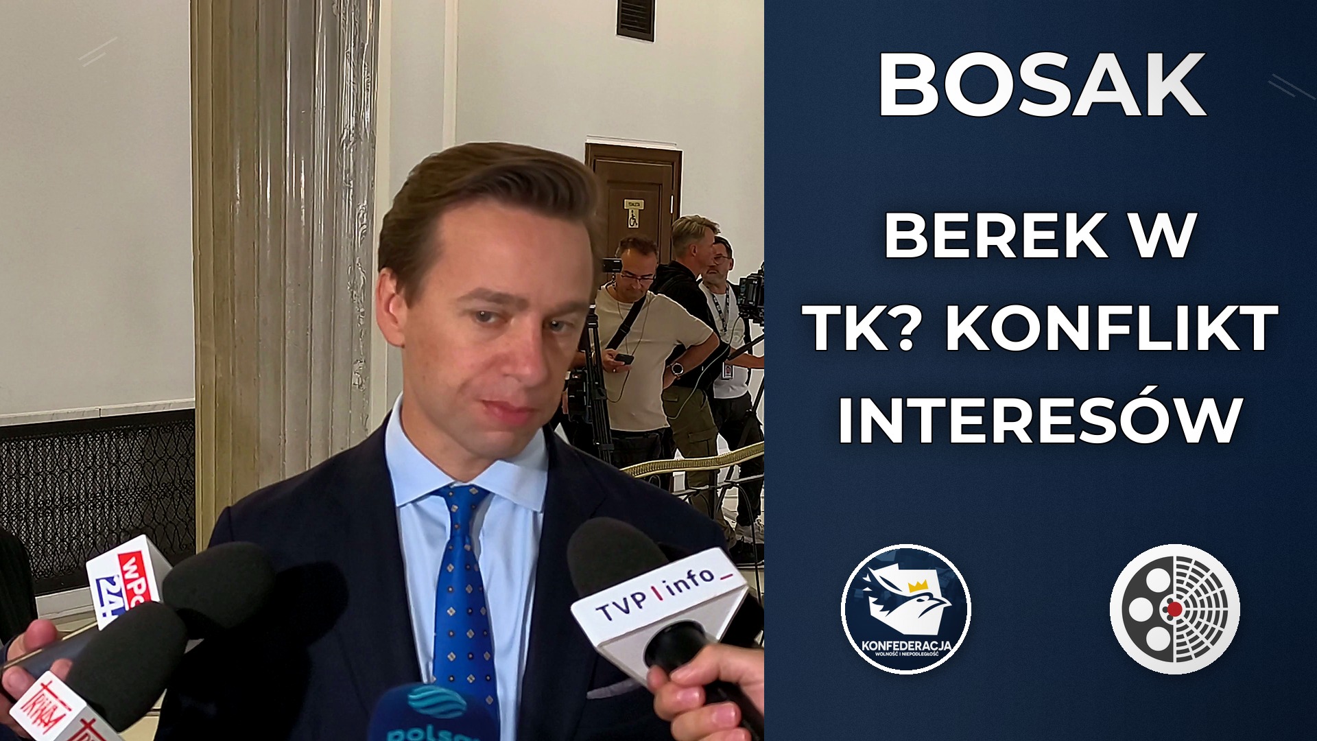 Krzysztof Bosak: wybór Berka to konflikt interesów