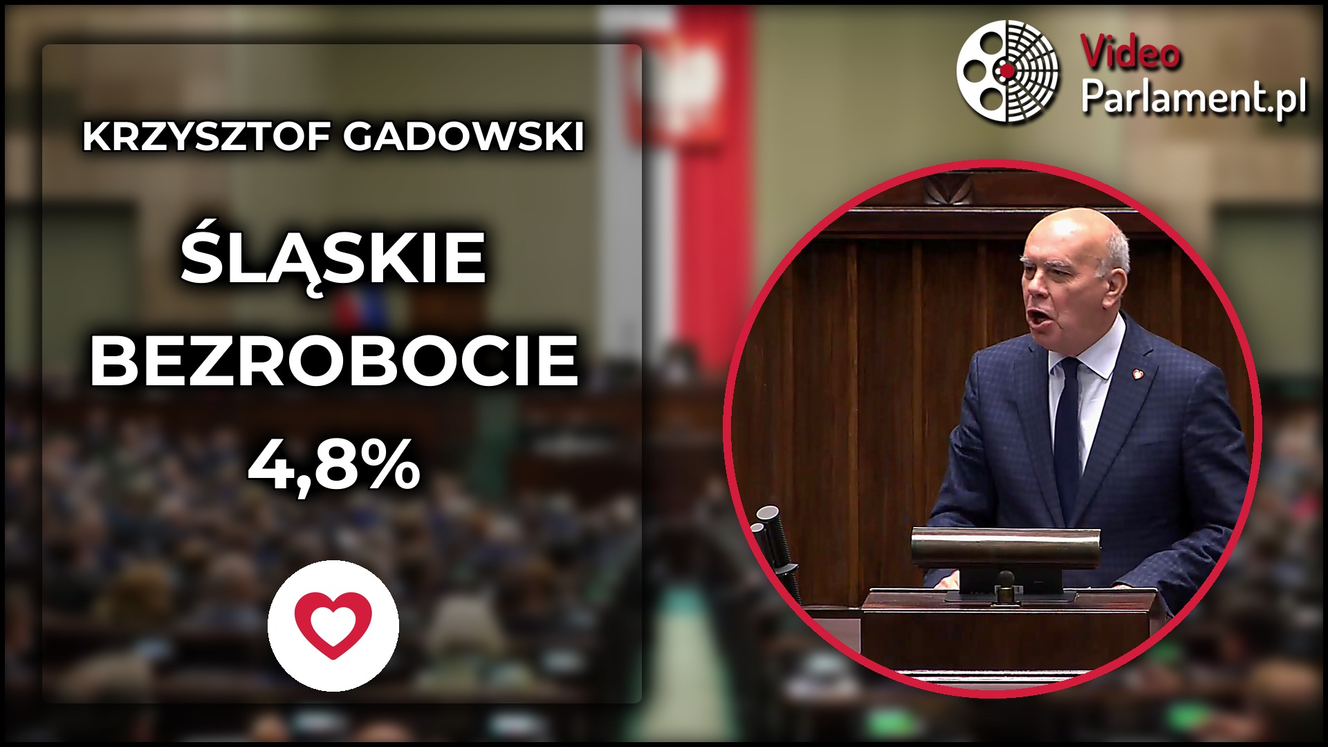 Krzysztof Gadowski o bezrobociu i hipokryzji