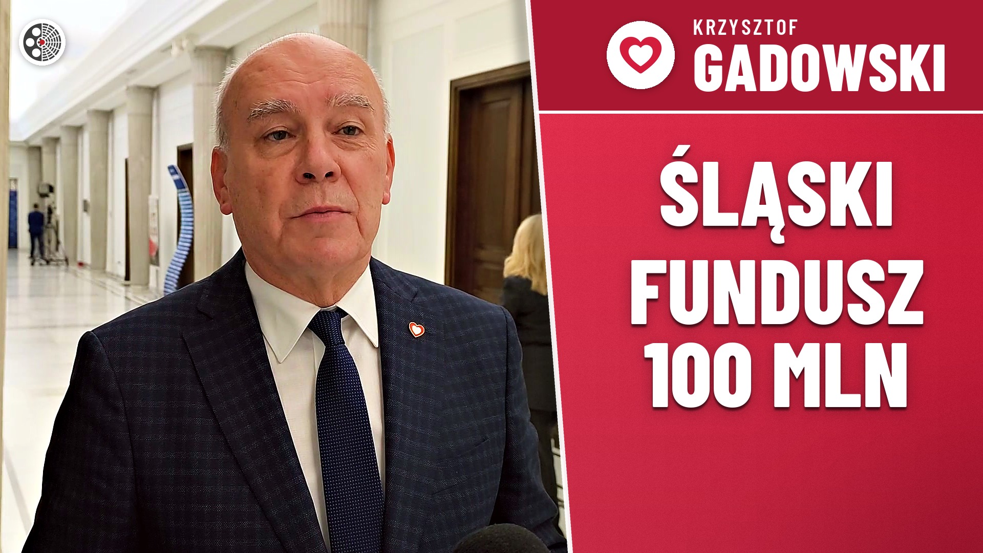 Krzysztof Gadowski o budżecie: 100 mln zł dla Śląska