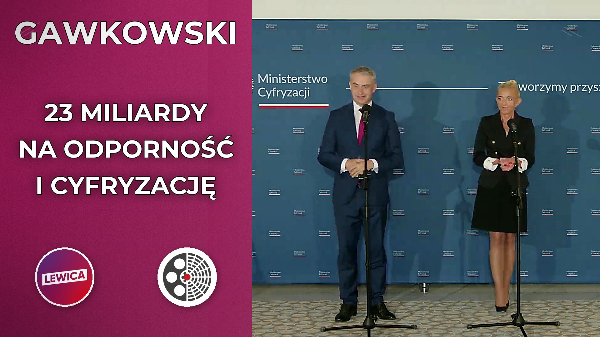 Krzysztof Gawkowski o Funduszu Bezpieczeństwa i Odporności