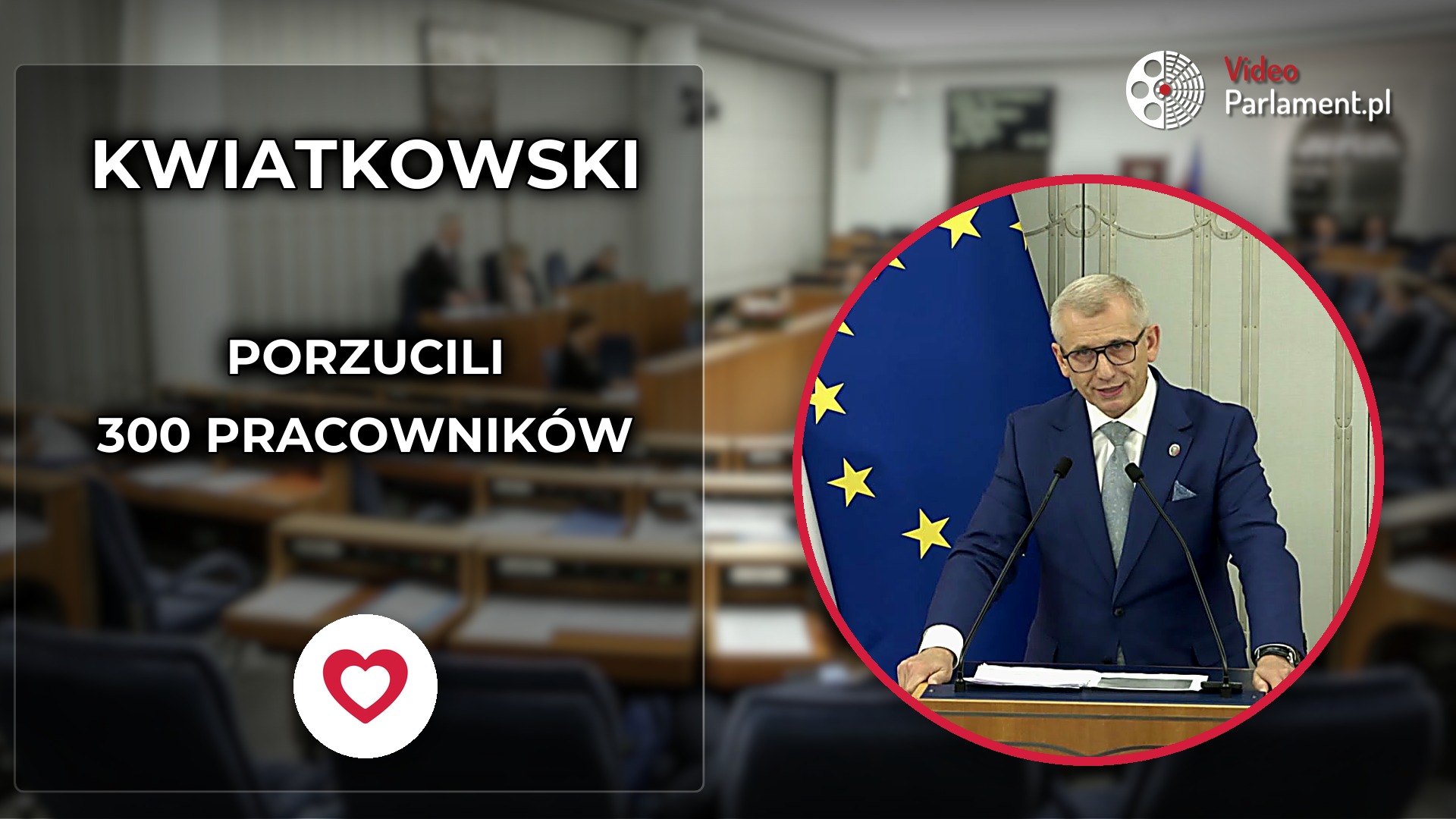 Krzysztof Kwiatkowski o porzuconych pracownikach z Łodzi