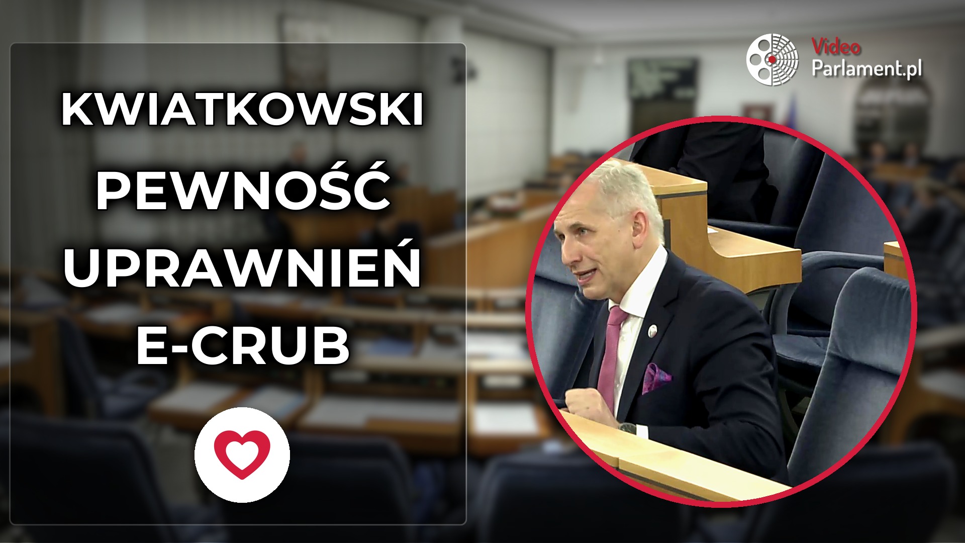 Krzysztof Kwiatkowski: Pewność uprawnień dzięki e-CRUB
