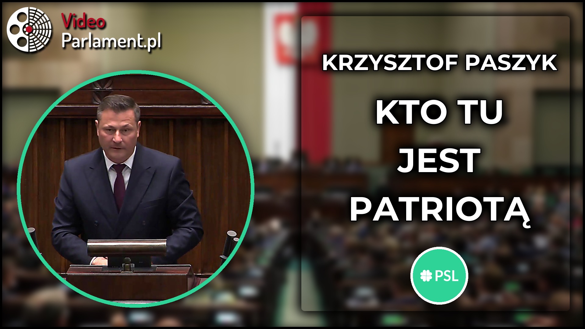 Krzysztof Paszyk: PiS myli patriotyzm z ksenofobią