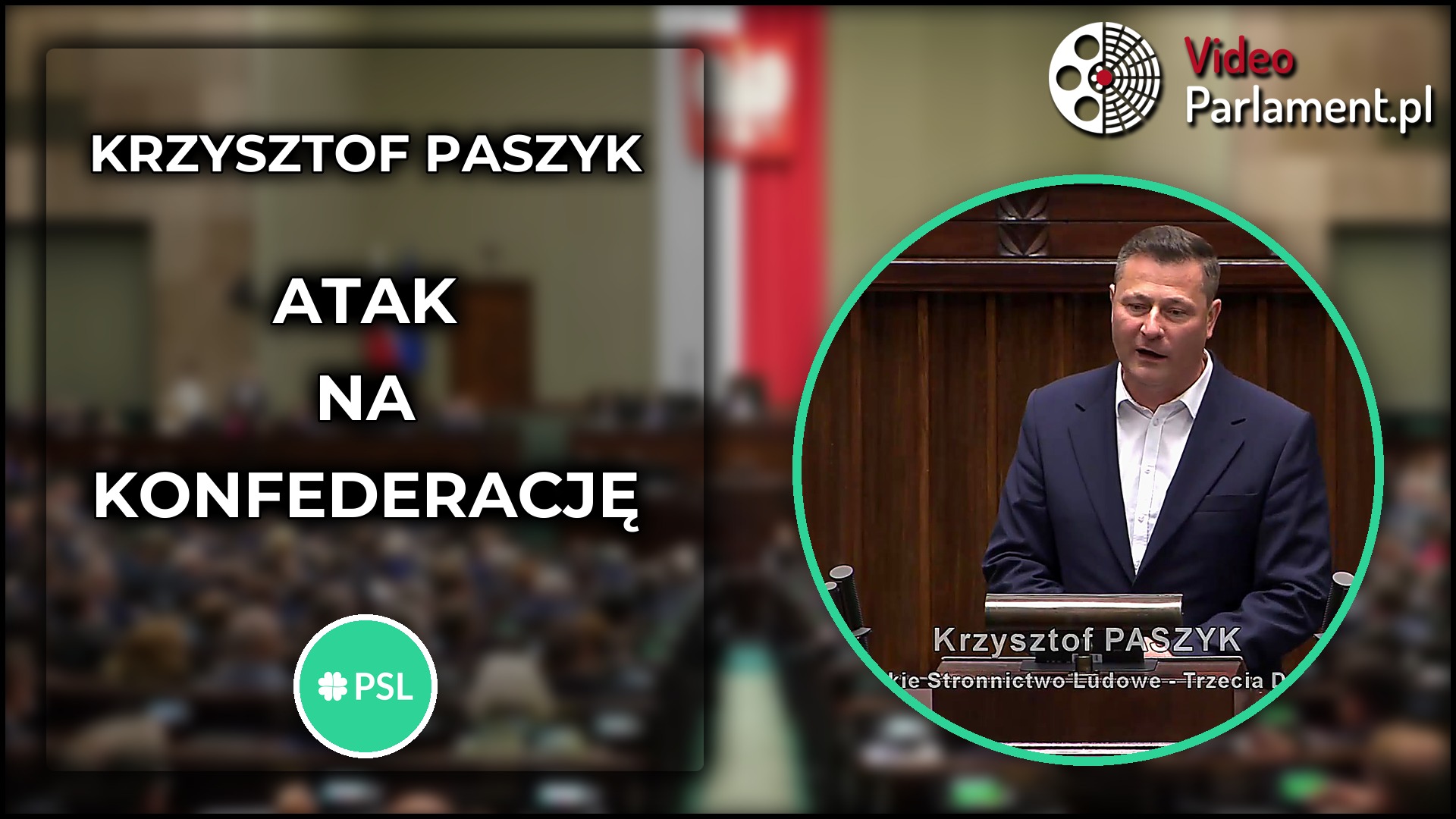 Krzysztof Paszyk ostro o Konfederacji i bezpieczeństwie granicy