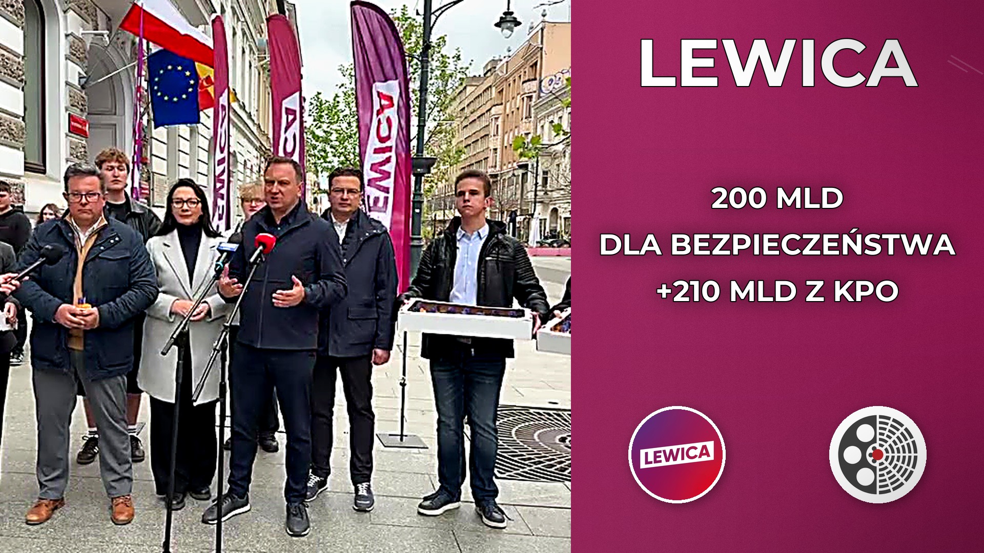 Lewica: 200 mld na bezpieczeństwo i 210 mld z KPO dla Polski