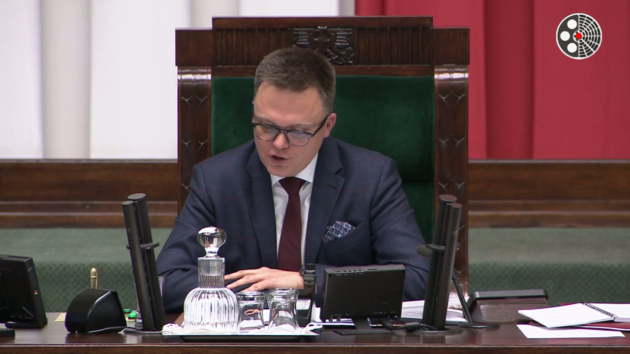 Lidia Burzyńska przedstawia kandydatury do Trybunału Stanu