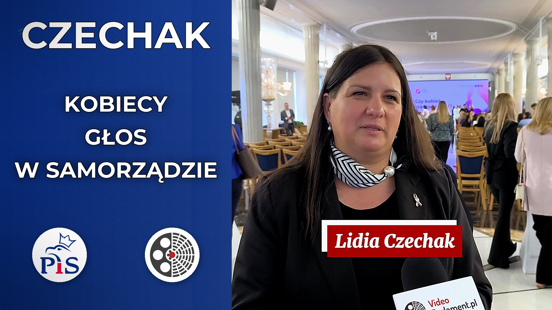 Lidia Czechak: Kobiecy głos w samorządzie na konferencji PiS