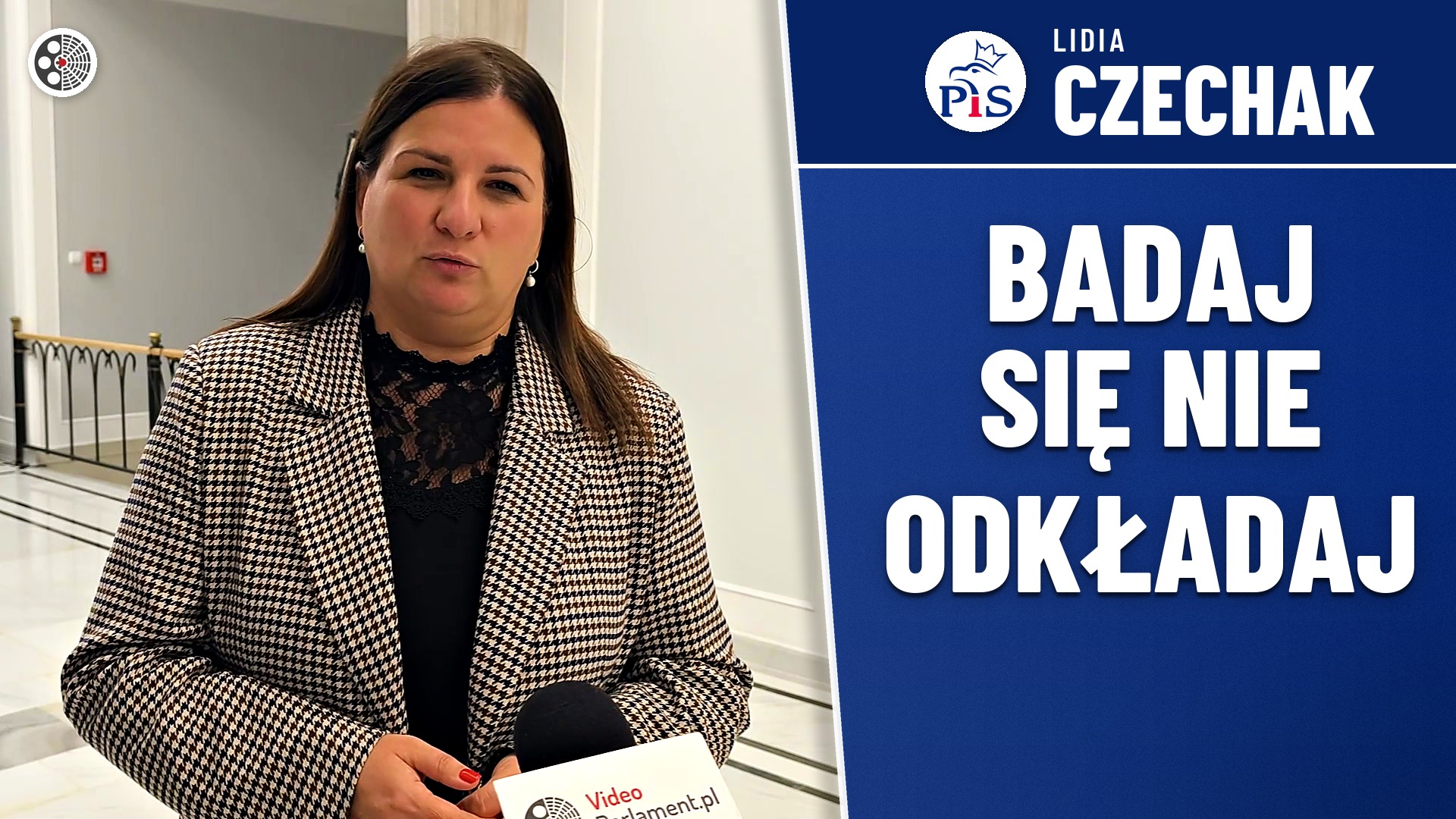 Lidia Czechak apeluje o badania profilaktyczne raka piersi