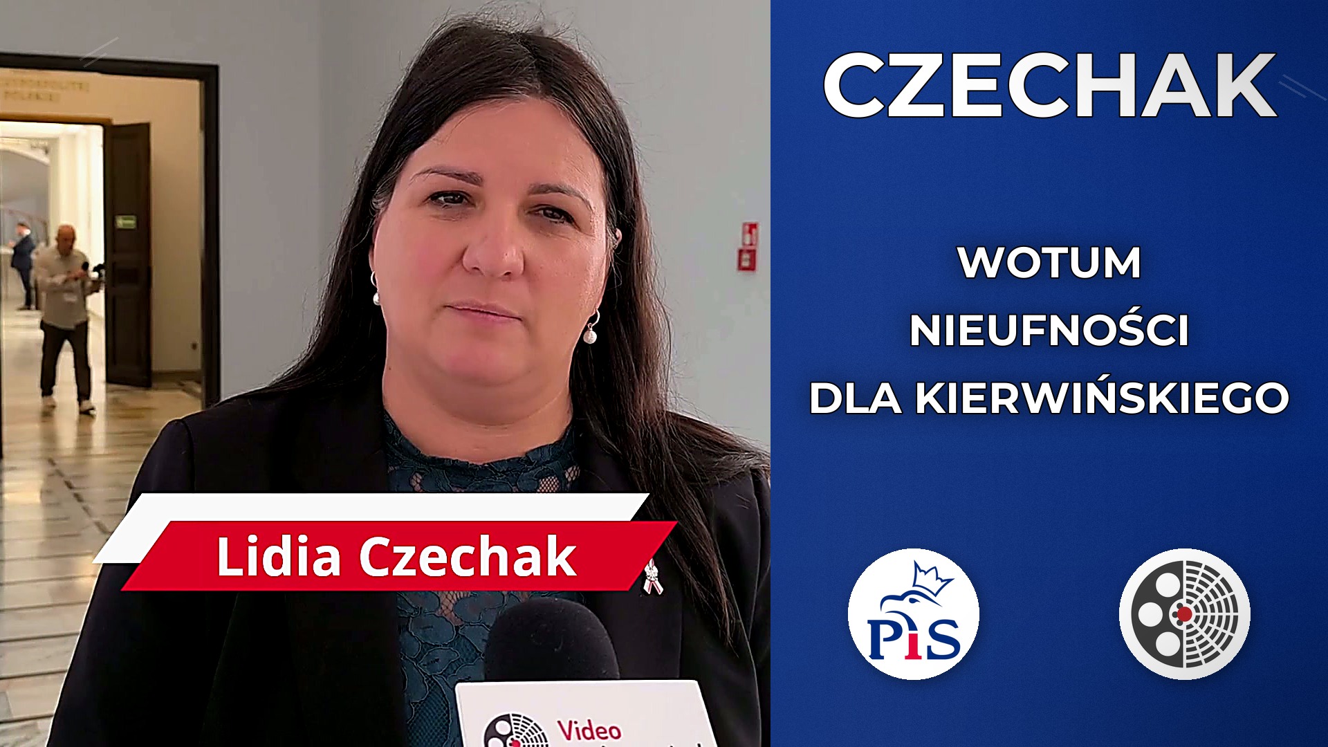 Lidia CzechakL wotum nieufności wobec Kierwińskiego
