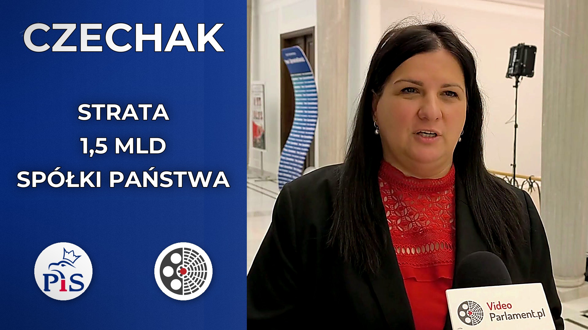 Lidia Czechak: Strata 1,5 mld w spółkach Skarbu Państwa