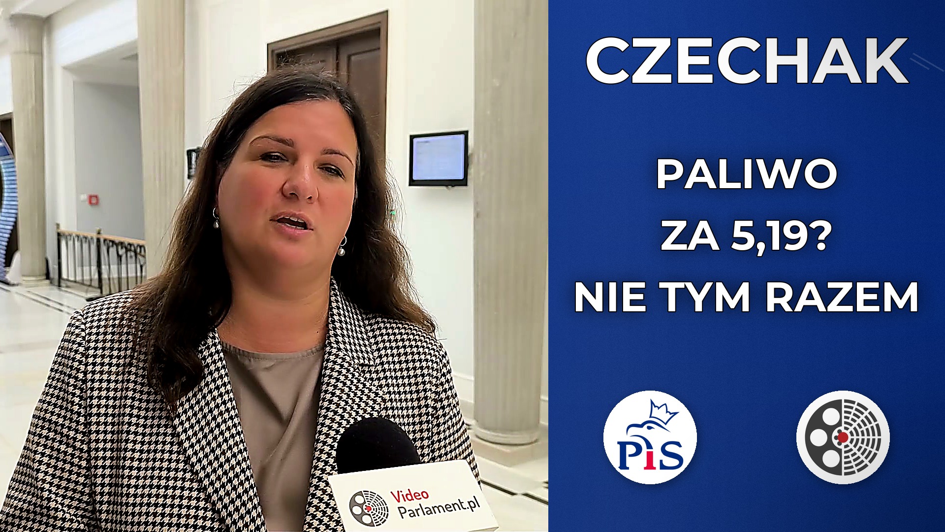 Lidia Czechak: Paliwo po 5,19 zł, ale za pół litra
