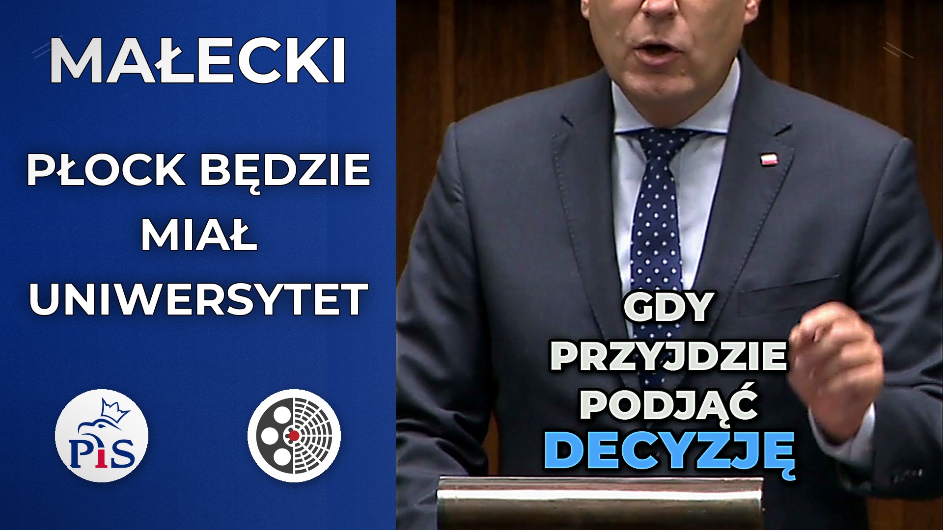Maciej Małecki: Akademia Mazowiecka może zostać uniwersytetem