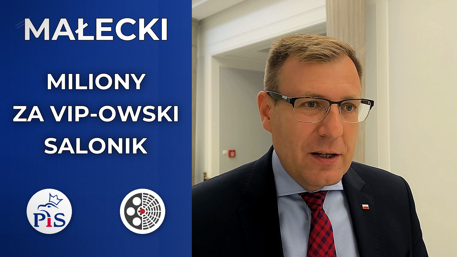 Maciej Małecki punktuje salonik VIP KO w szpitalu