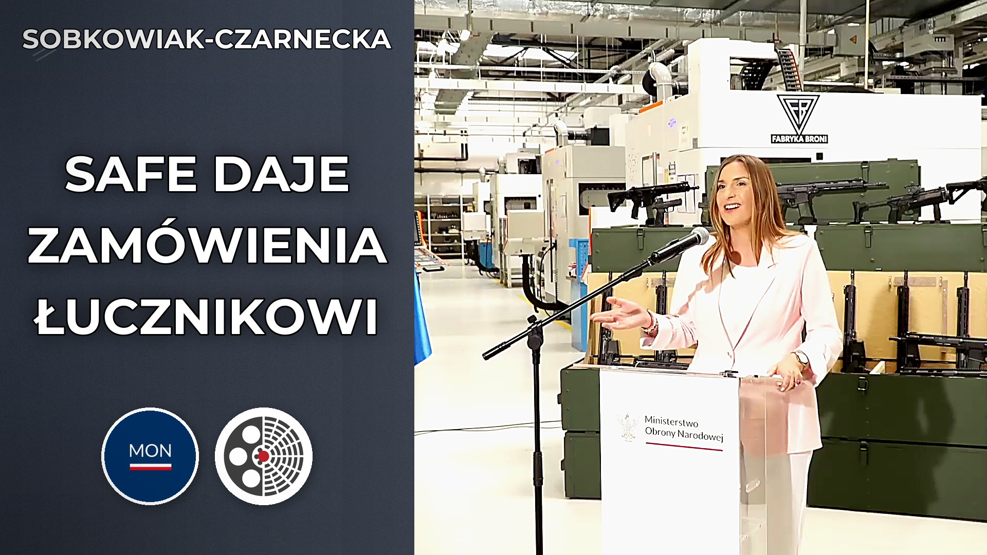 Magdalena Sobkowiak-Czarnecka: SAFE daje zamówienia dla Radomia