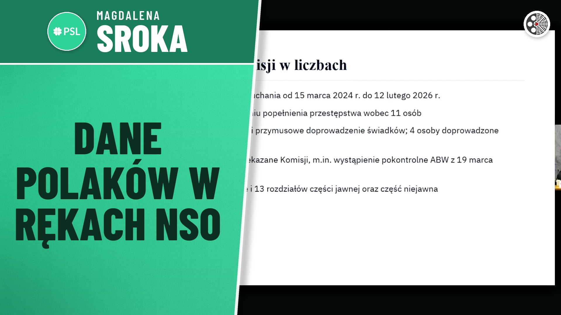 Magdalena Sroka: Pegasus poza kontrolą państwa