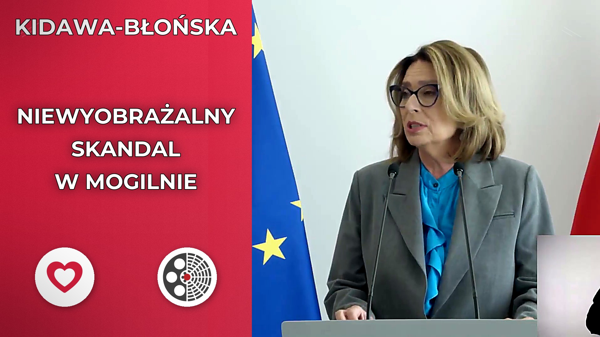 Małgorzata Kidawa-Błońska o skandalu w Mogilnie
