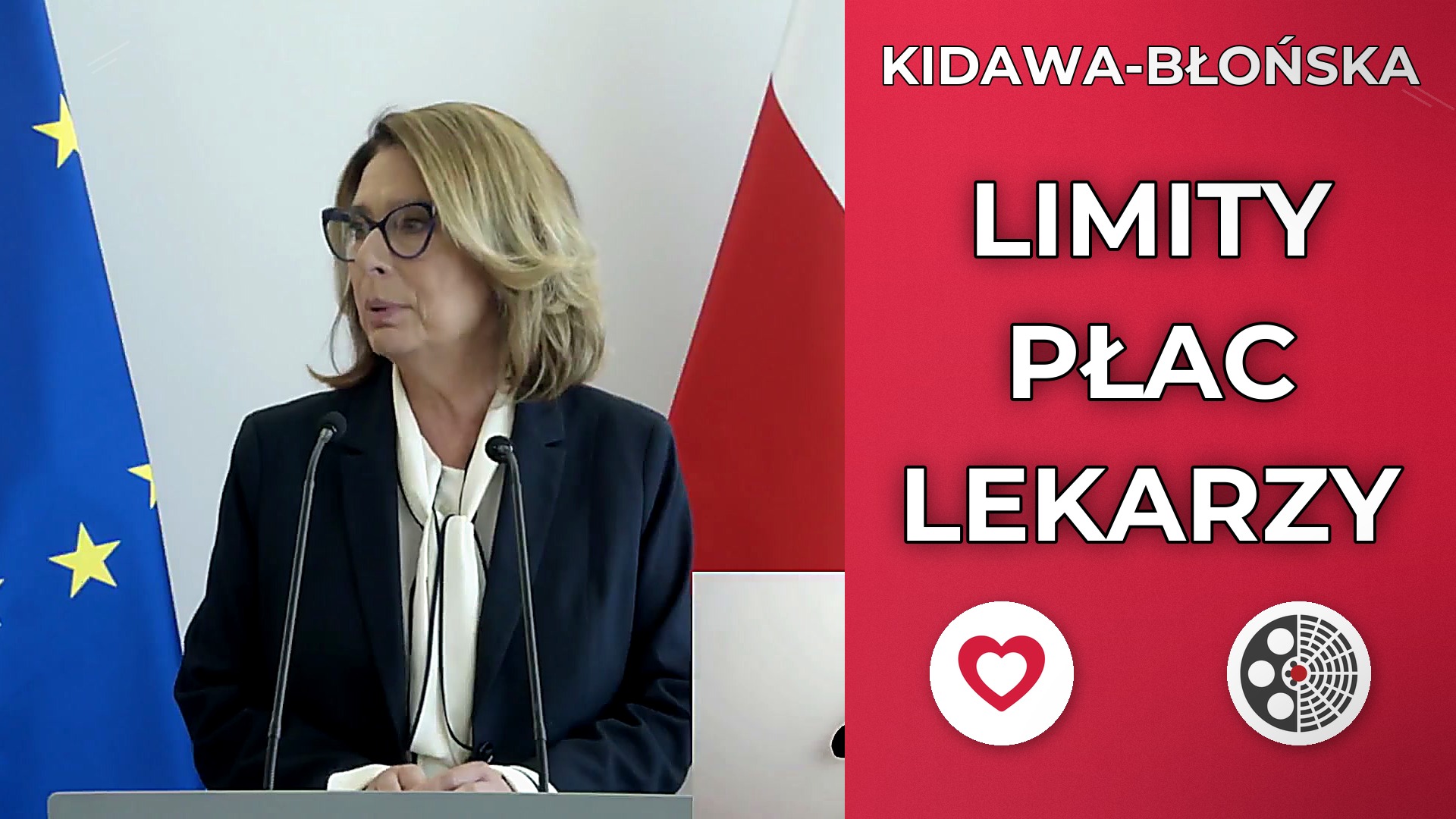 Małgorzata Kidawa-Błońska o limitach zarobków lekarzy