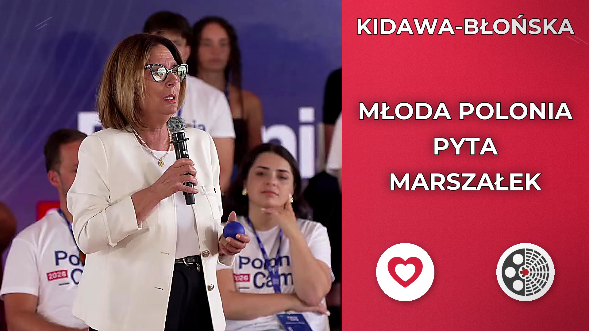 Małgorzata Kidawa-Błońska o młodej Polonii, nauce i hejcie