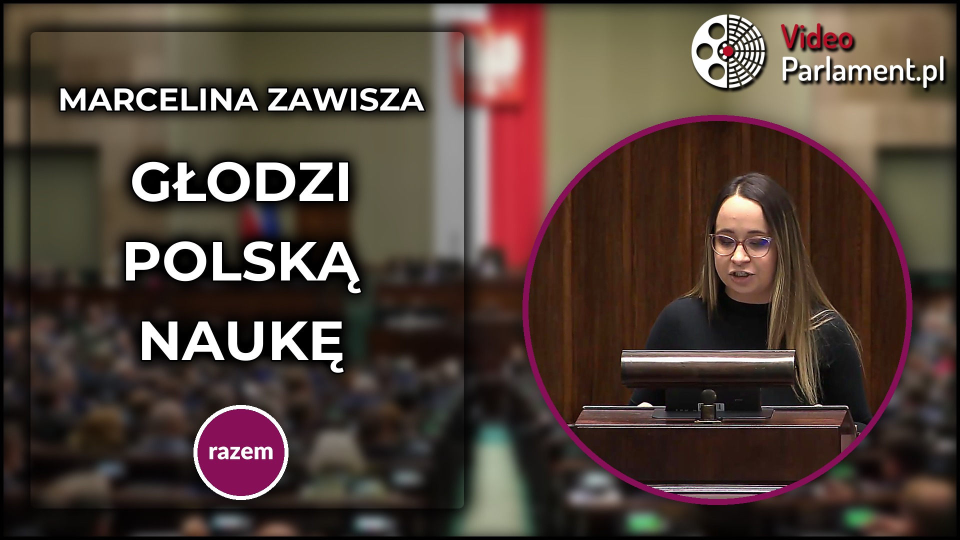 Marcelina Zawisza: Rząd głodzi polską naukę