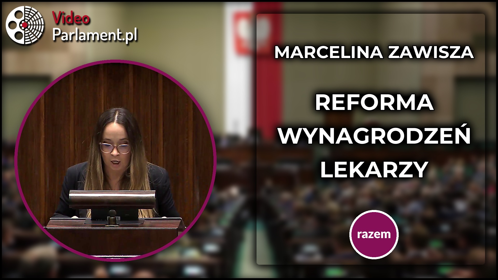 Marcelina Zawisza pyta o reformę wynagrodzeń lekarzy