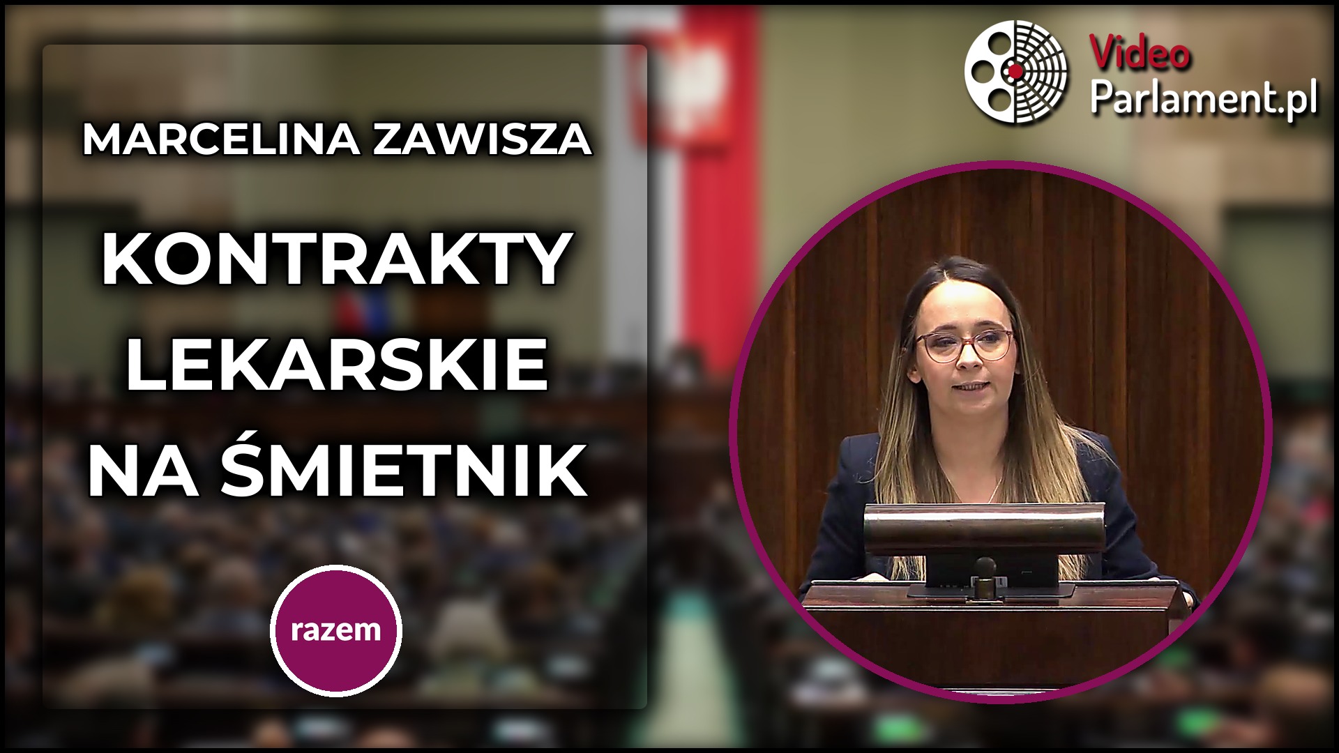 Marcelina Zawisza: kontrakty lekarskie trzeba ukrócić teraz