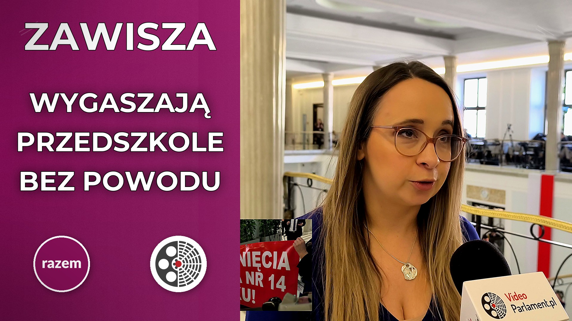 Marcelina Zawisza - Wstrzymanie rekrutacji w przedszkolu 14