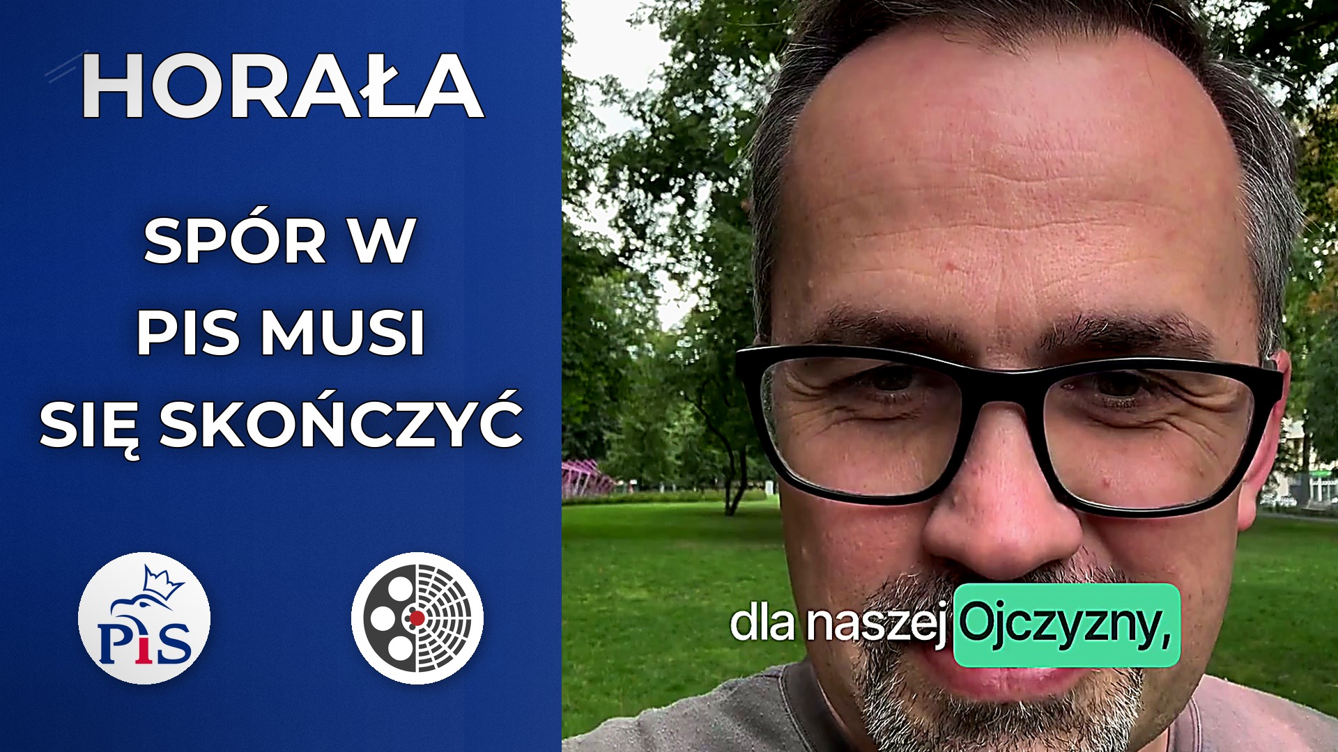Miniatura filmu: Marcin Horała: Spór w PiS musi się skończyć