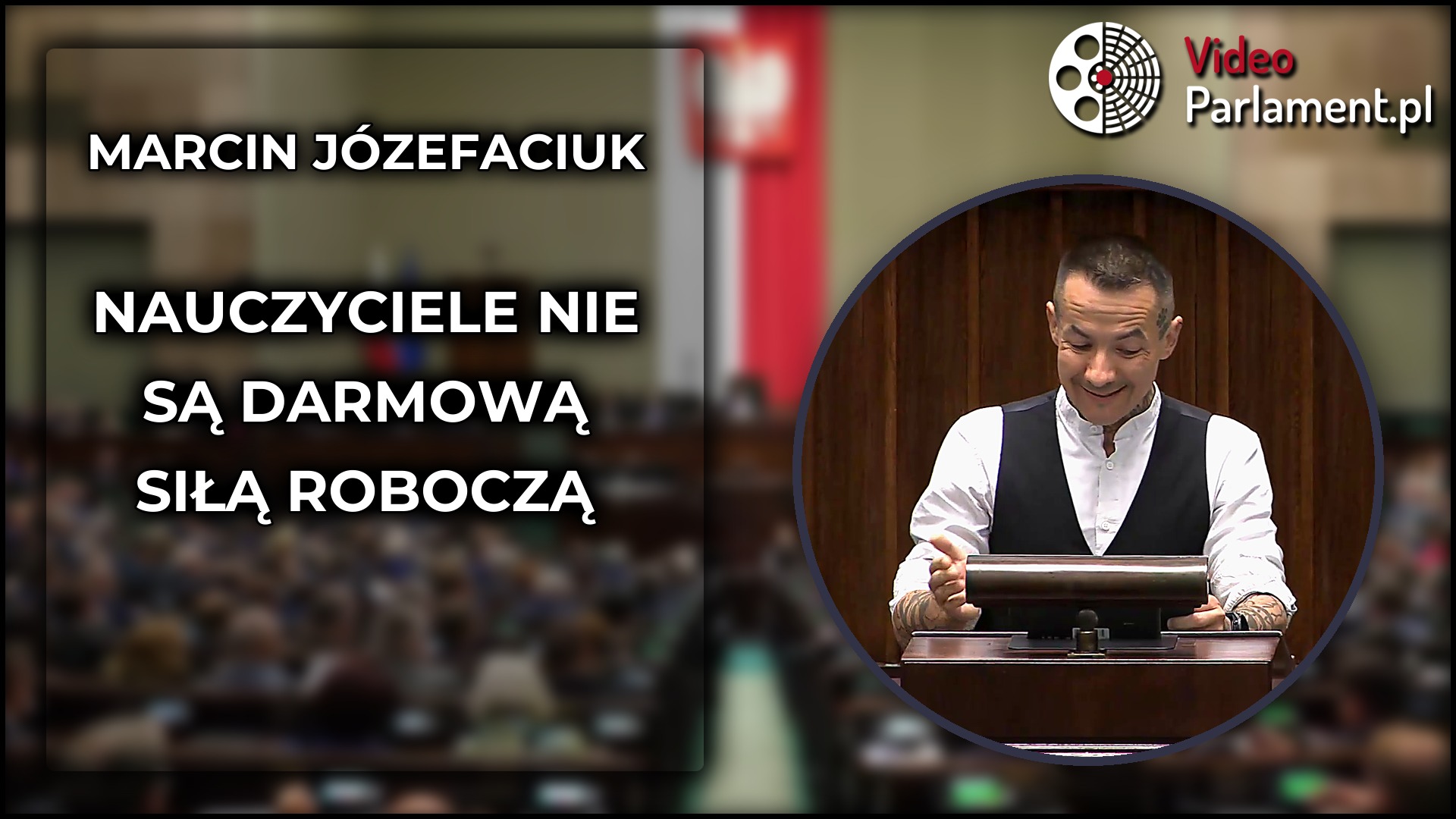 Marcin Józefaciuk: Nauczyciele nie są darmową siłą roboczą