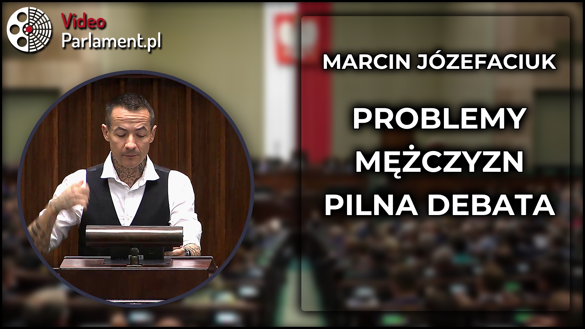 Marcin Józefaciuk: Czas zająć się problemami mężczyzn