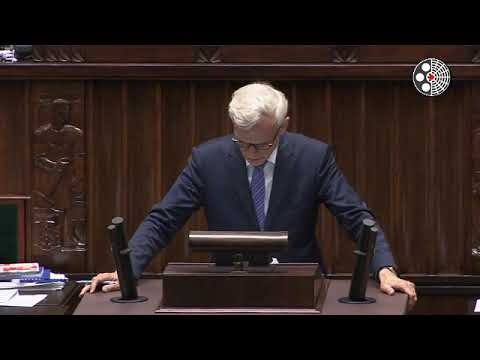 Marcin Święcicki pyta o zakres przepisów odrębnych w ustawie