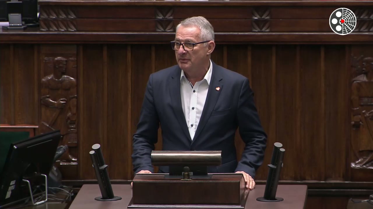 Marek Rząsa chwali Alma Mater i składa gratulacje Akademii