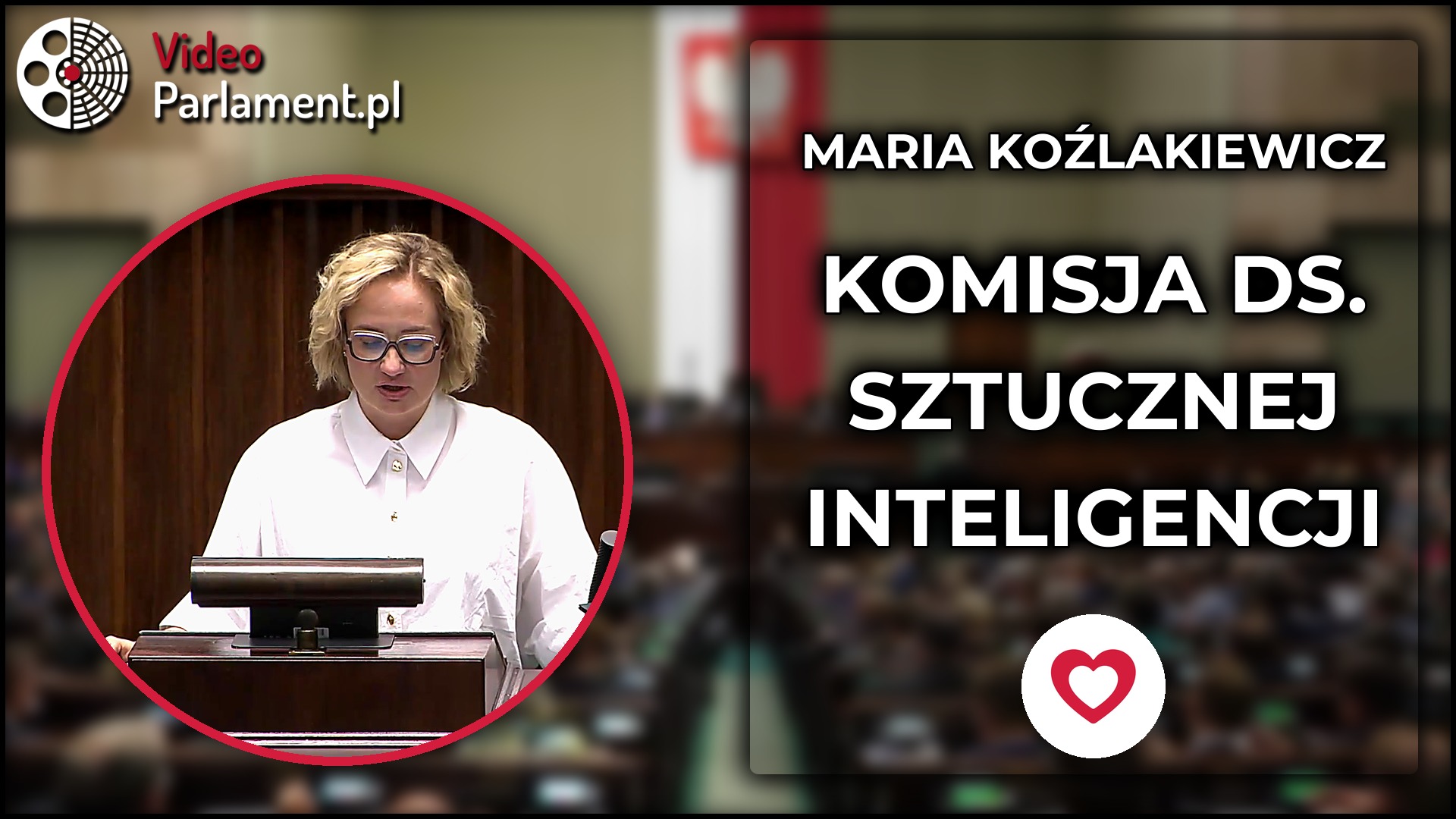 Maria Koźlakiewicz o komisji ds. sztucznej inteligencji