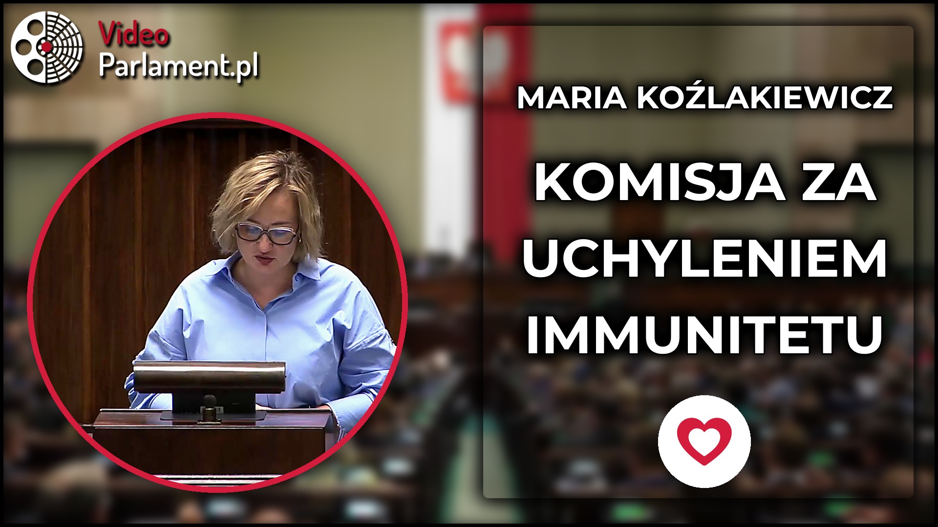Maria Koźlakiewicz: komisja za uchyleniem immunitetu Mejzie