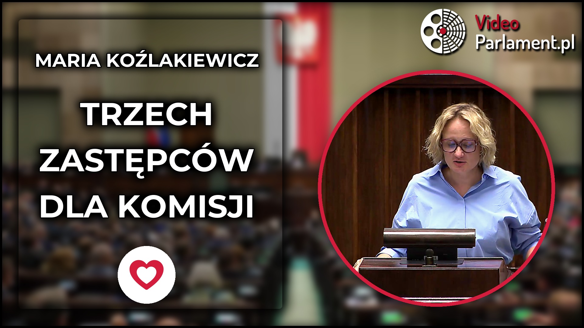 Maria Koźlakiewicz o zmianie regulaminu Sejmu