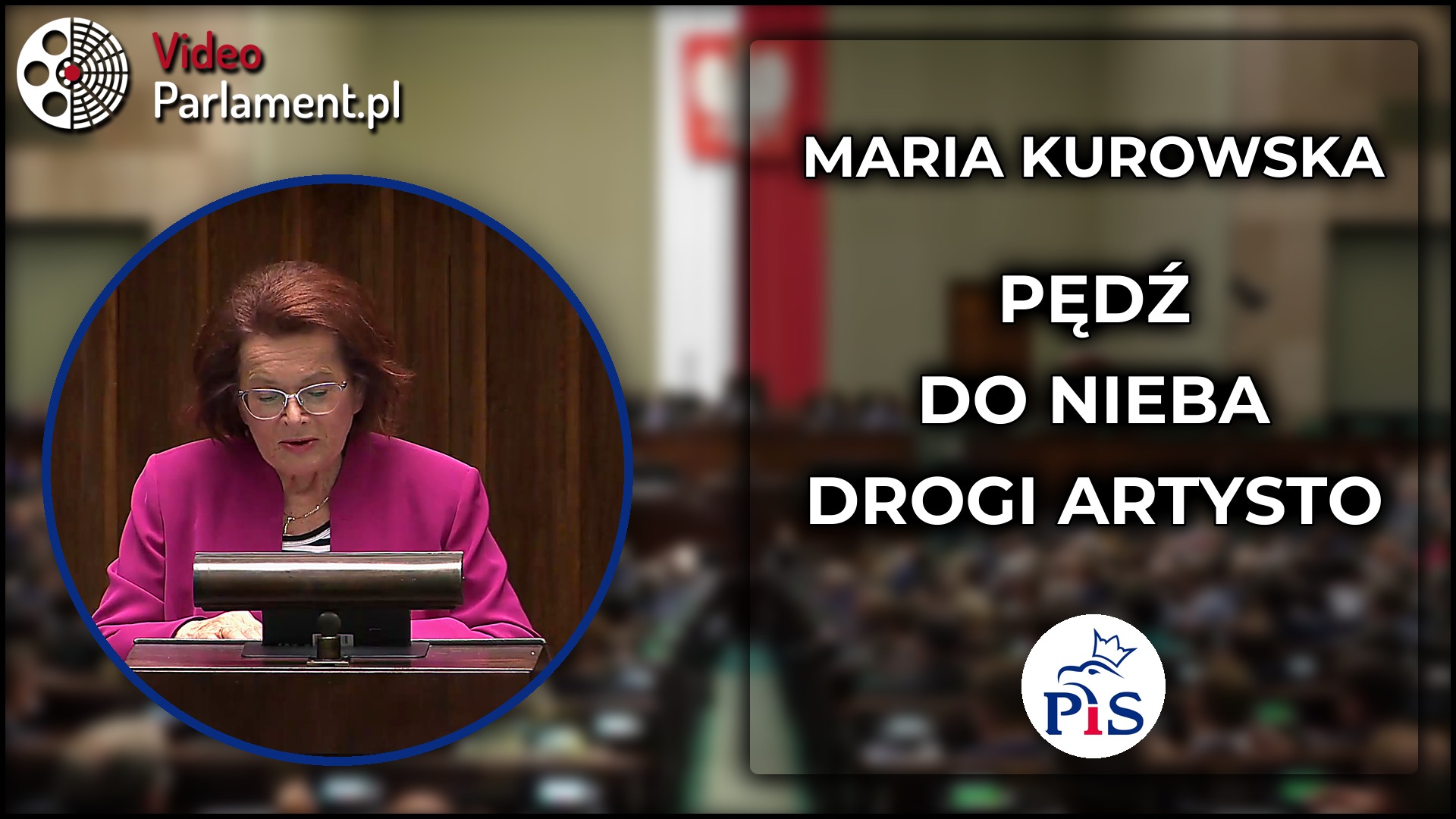 Maria Kurowska wspomina Janusza Kopcia: Pędź autostradą