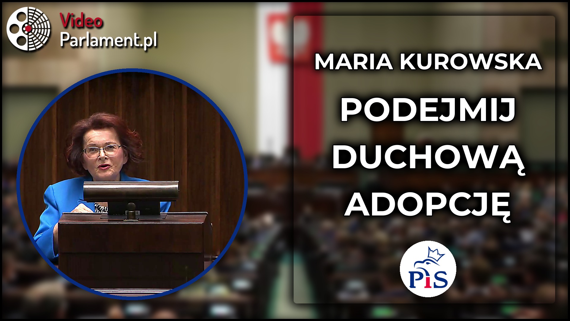 Maria Kurowska - Apel w Dniu Świętości Życia o duchową adopcję