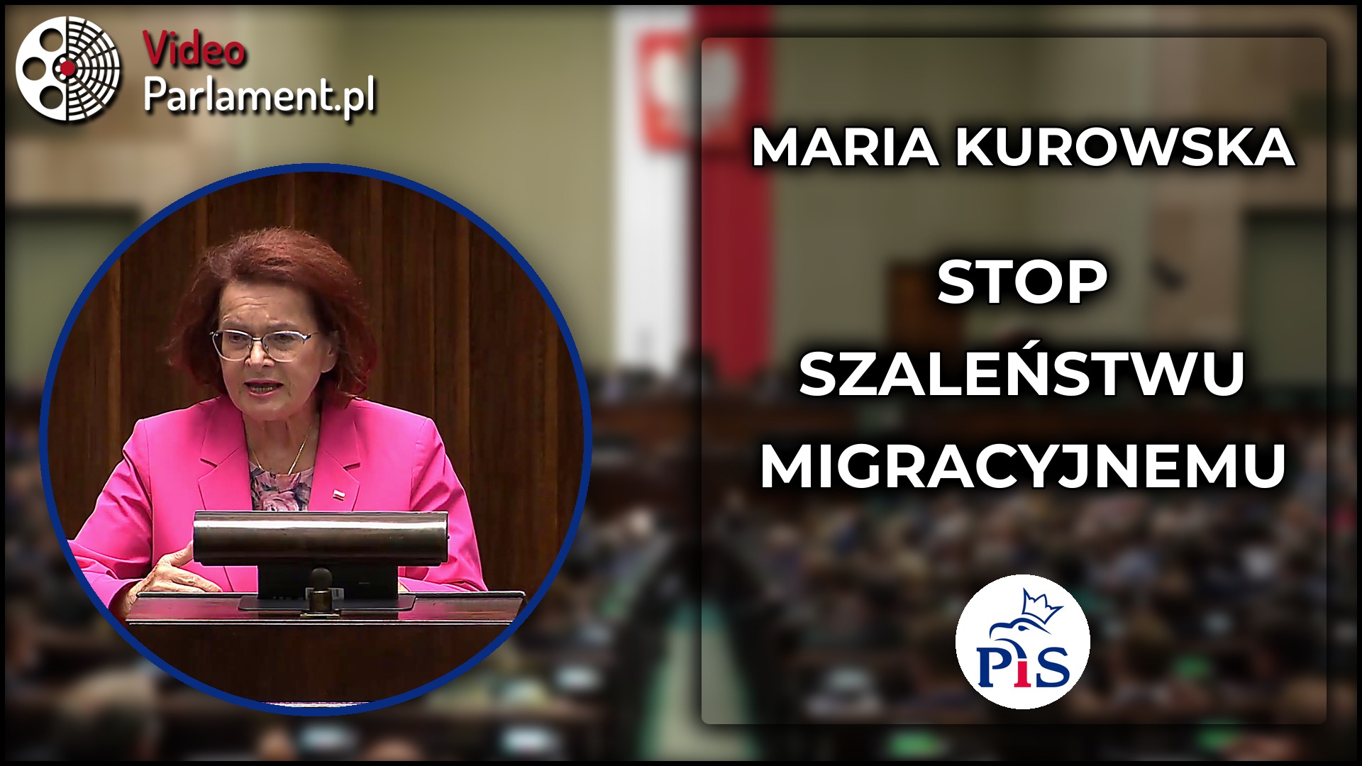Maria Kurowska ostro o migracji i obronie granicy