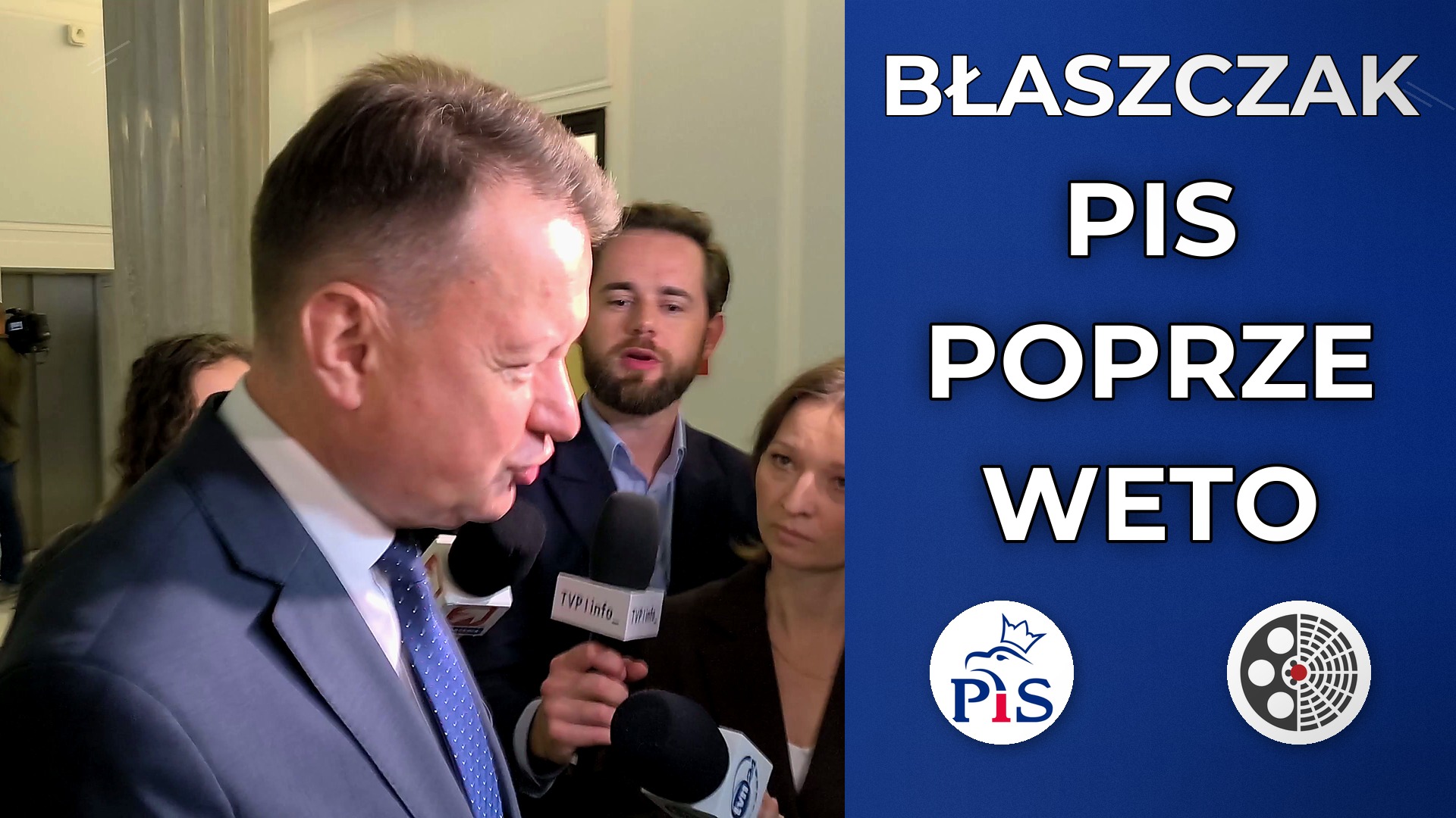 Mariusz Błaszczak: PiS poprze weto prezydenta