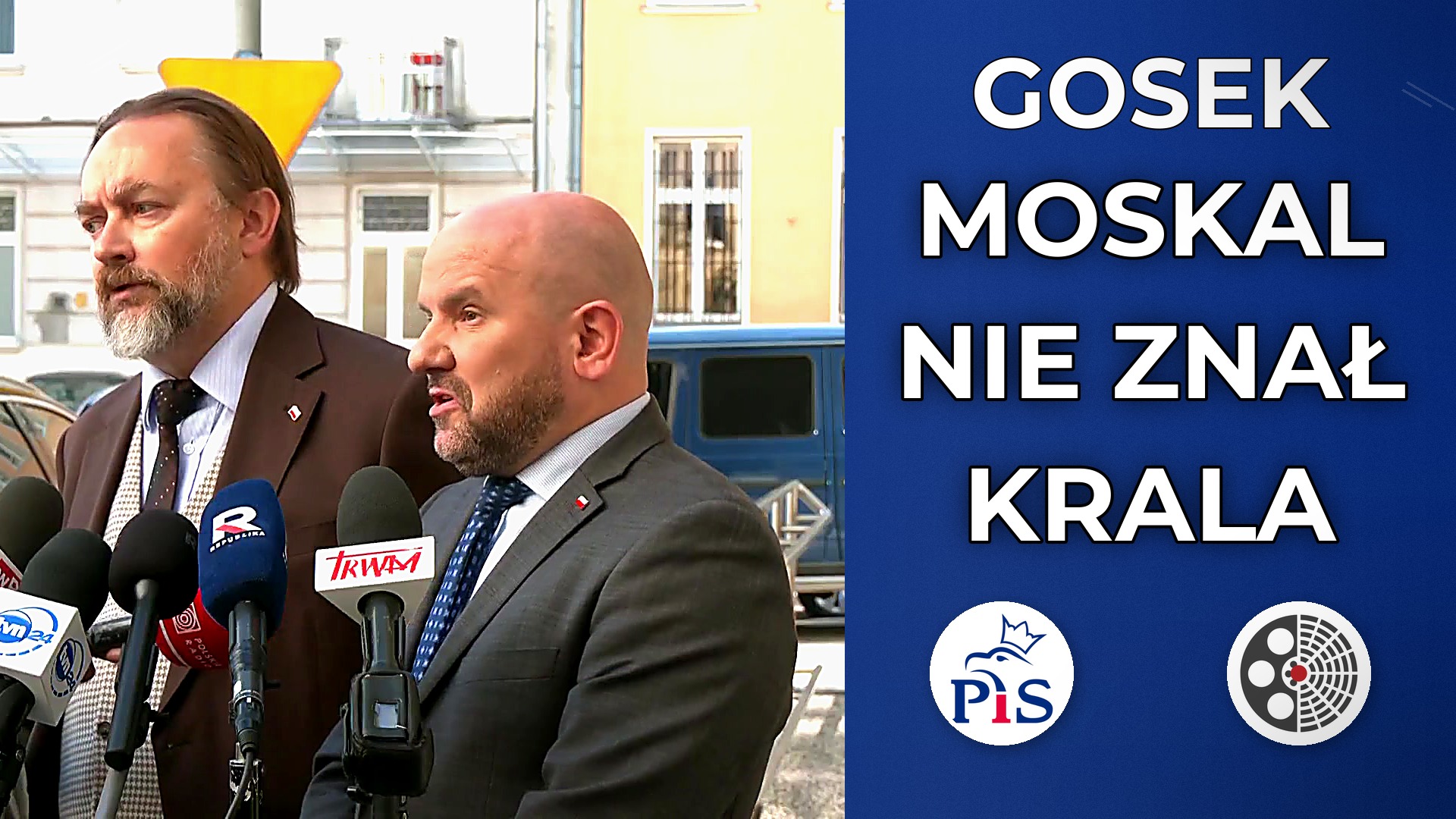 Gosek: Moskal ABSOLUTNIE NIE ZNAŁ osoby, z którą się spotkał.