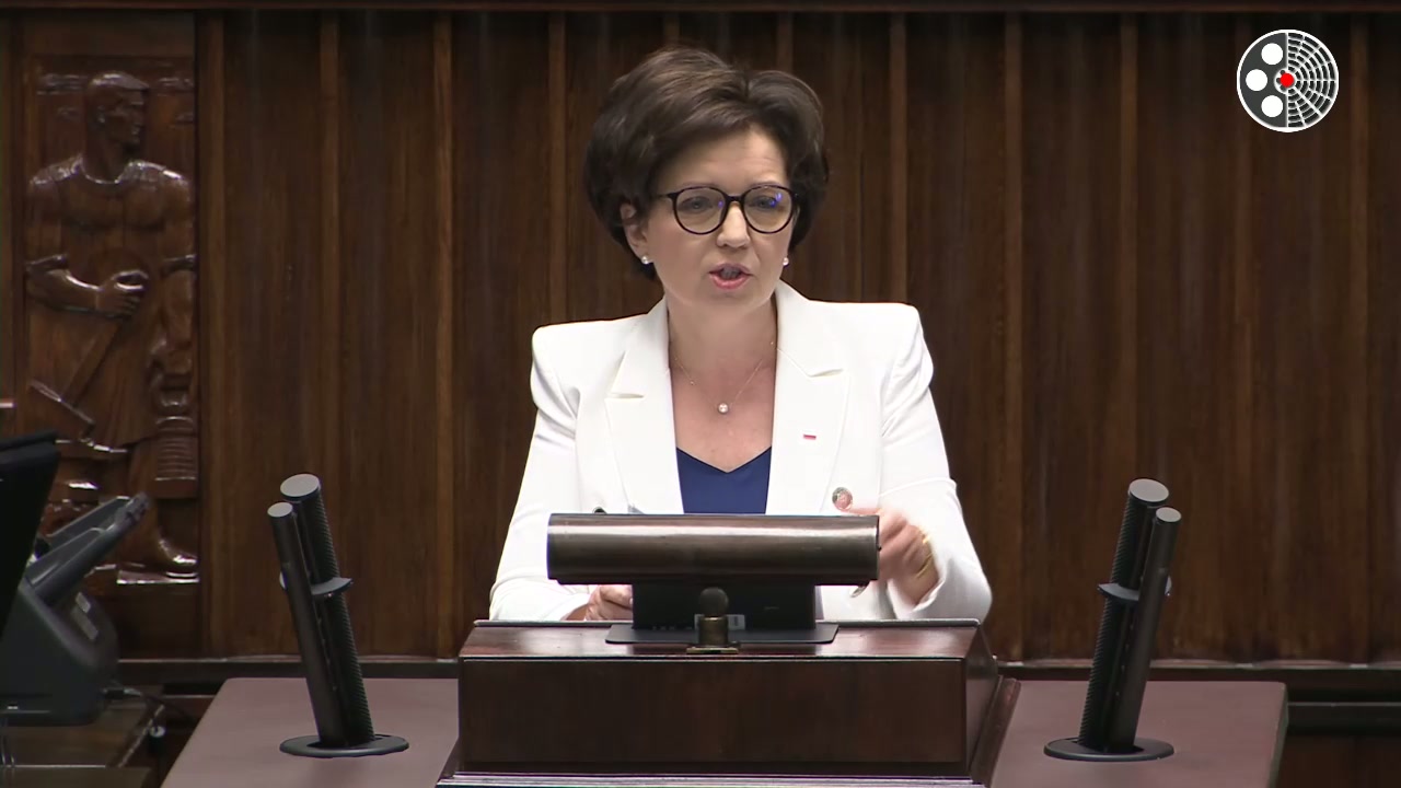 Marlena Maląg: Koalicja 13 grudnia porzuciła Polskę