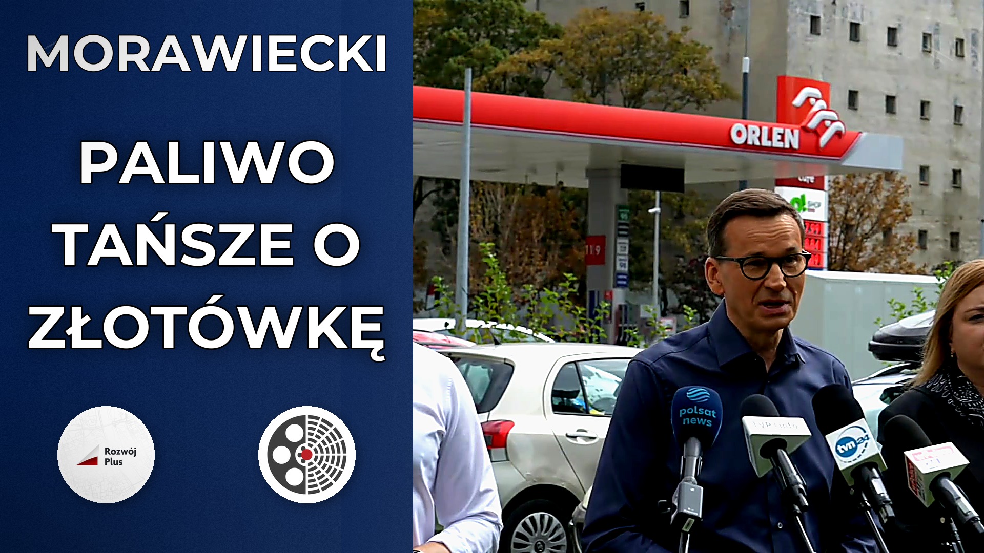 Mateusz Morawiecki proponuje zwrot części ceny paliwa