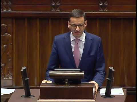 Mateusz Morawiecki przedstawia budżet 2018 - 75 mld zł
