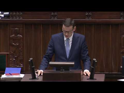 Mateusz Morawiecki: Exposé o budowie państwa dobrobytu