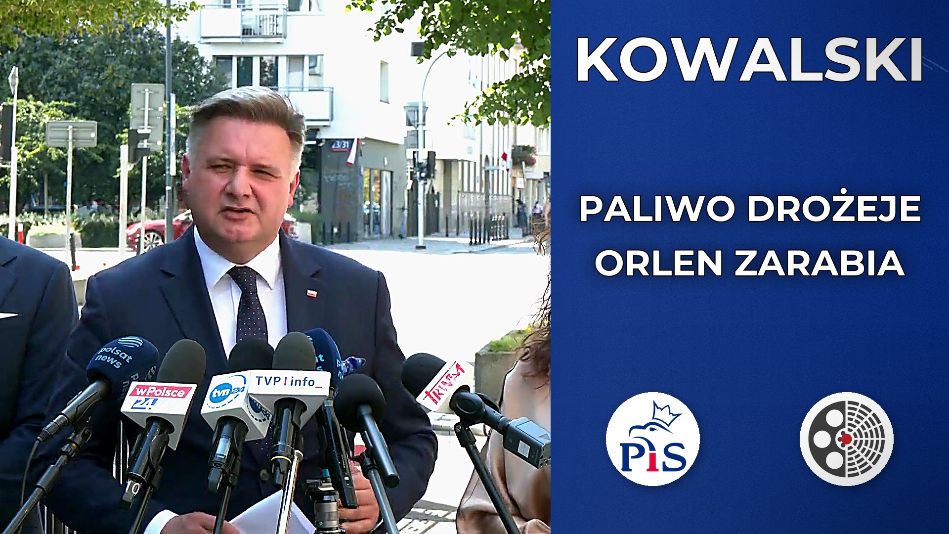 Michał Kowalski pyta o ceny paliw i zyski Orlenu
