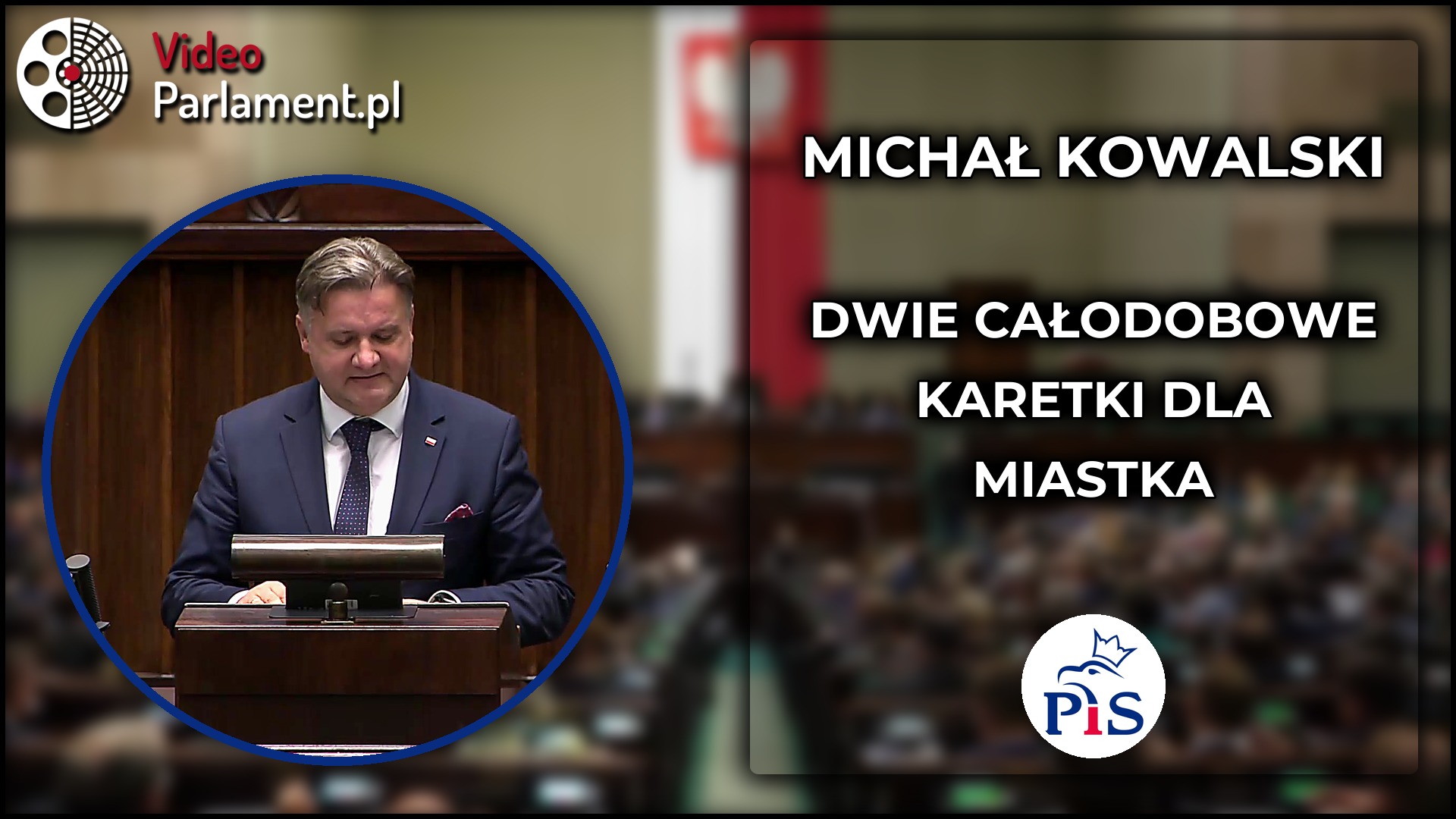Michał Kowalski: Miastko ma drugą całodobową karetkę