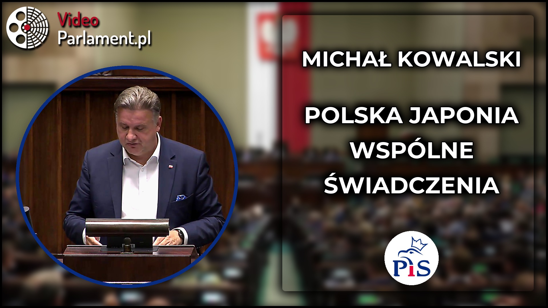 Michał Kowalski o umowie społecznej Polski z Japonią